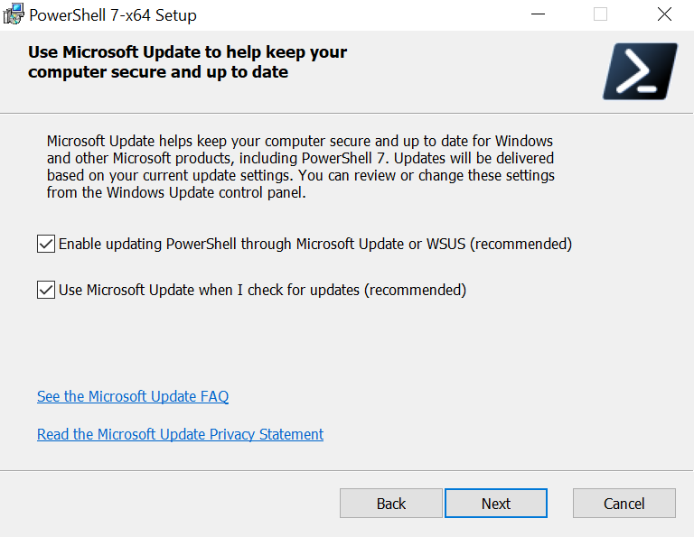 PowerShell Updates